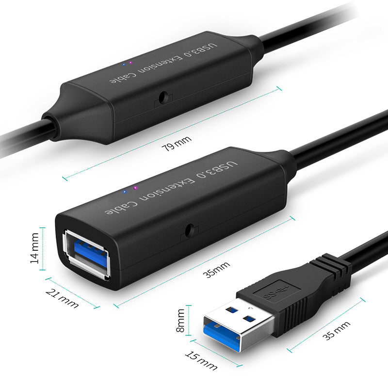 USB 3.0 Extension Cable 5–15 m 2