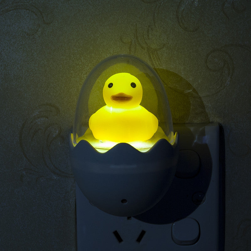 Plug-in LED sensor night light – view 1