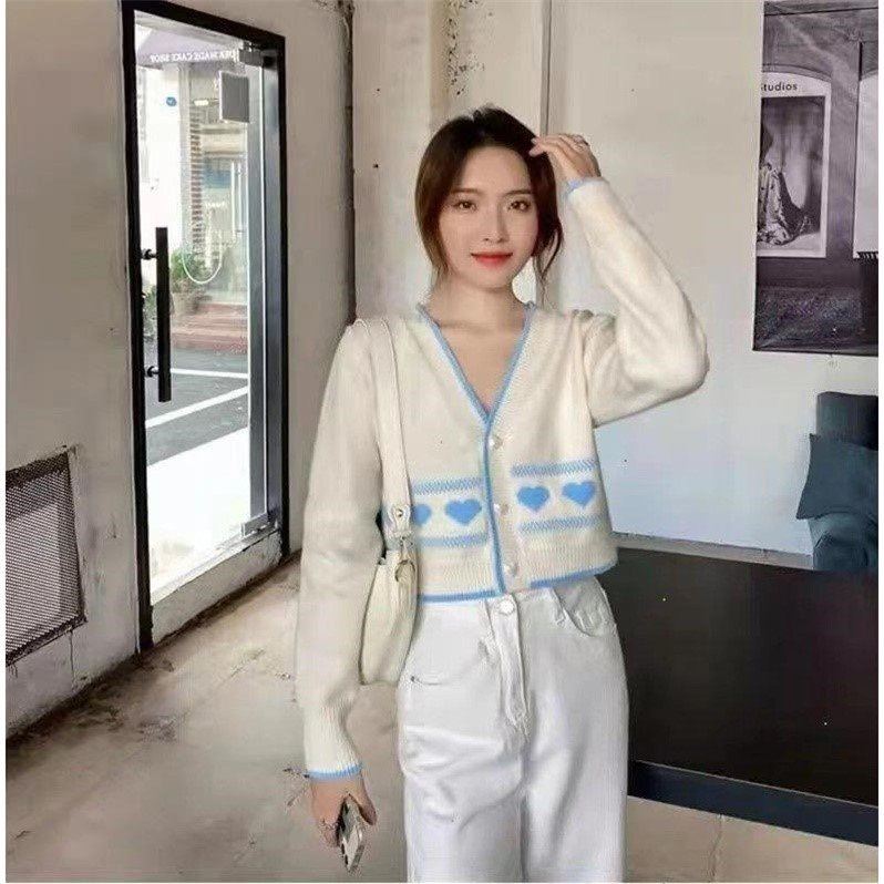 Women's Bow Front Cropped Cardigan - view 4