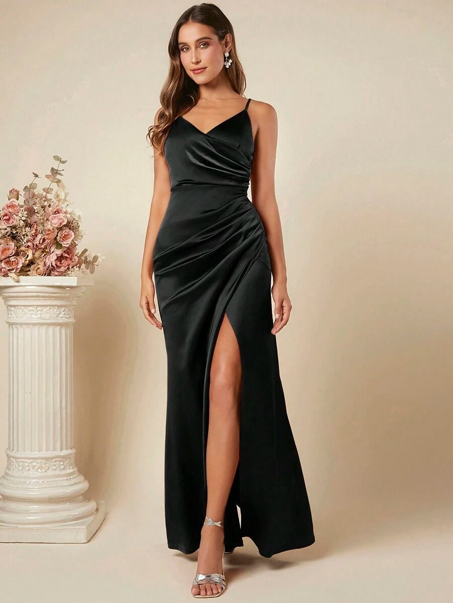 Satin Slip Dress detail