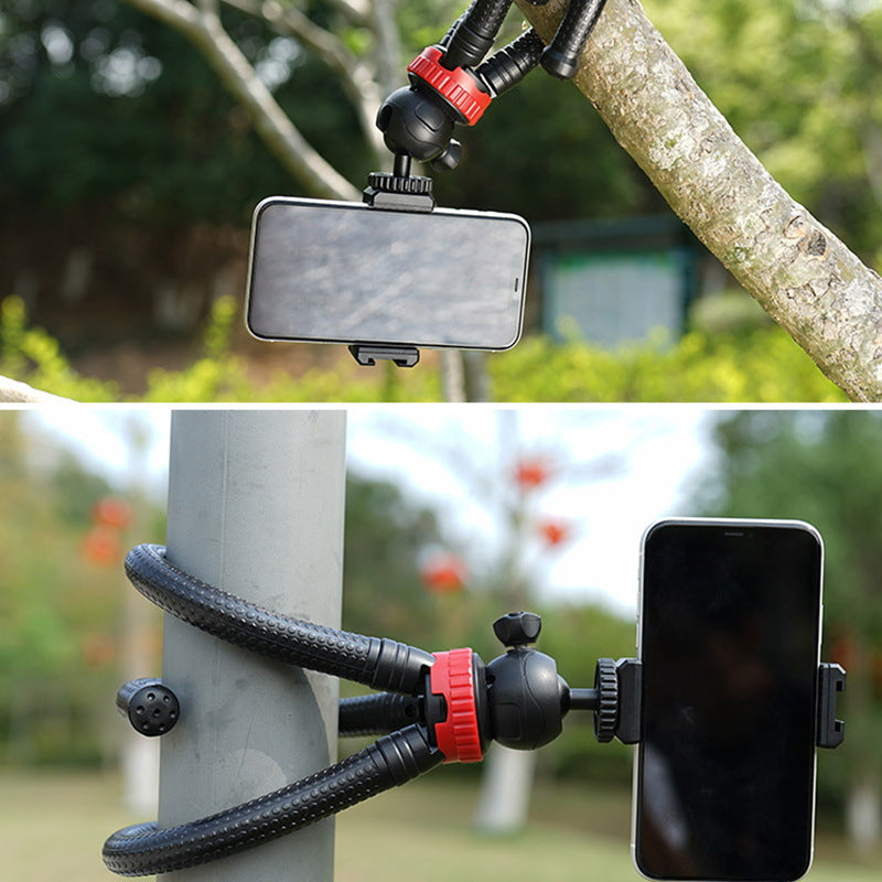 Flexible octopus phone tripod with ball head – view 2