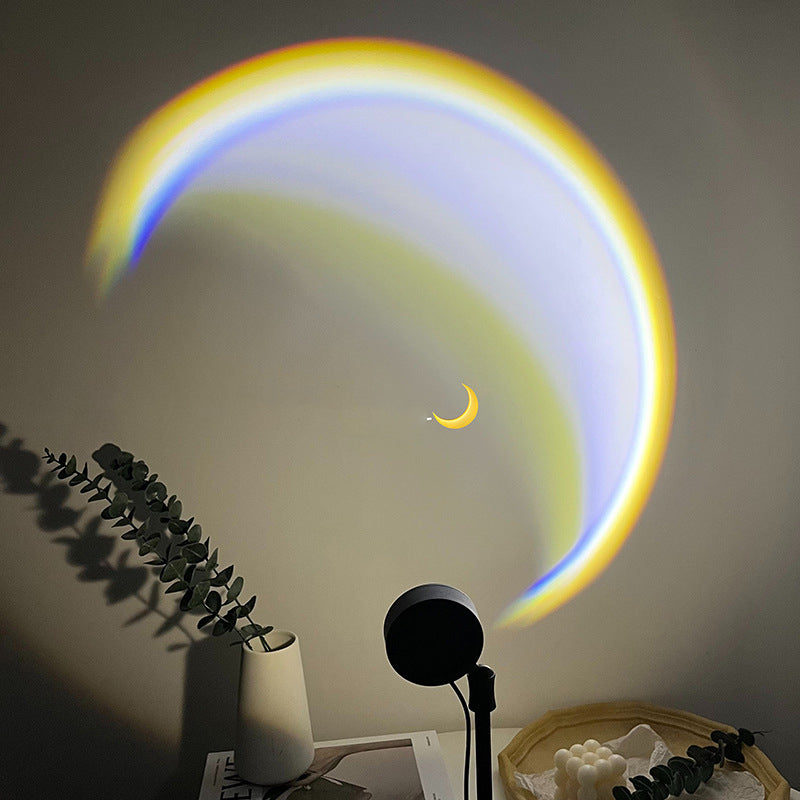 USB Moon Sunset Projection Lamp 2