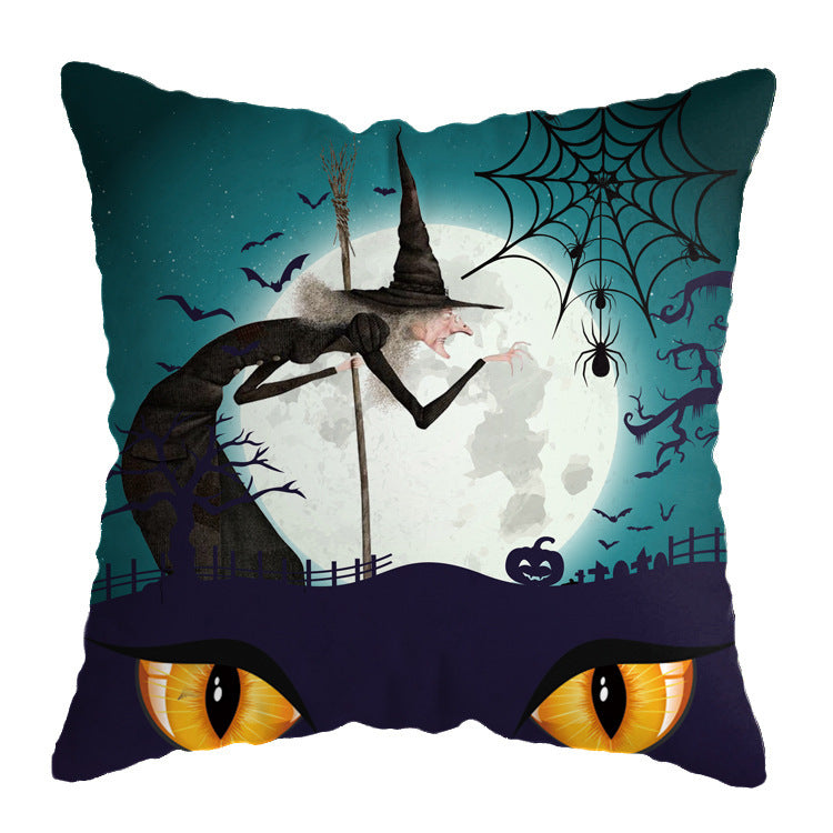 Halloween Linen Pillow Cover – view 3
