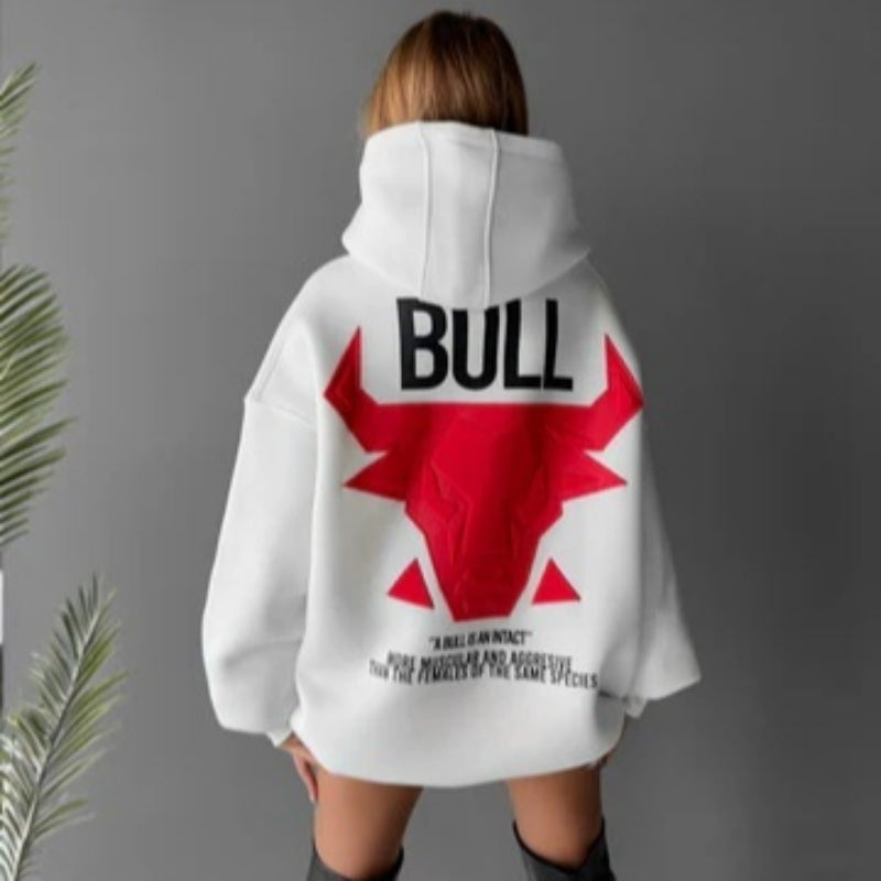 Men's digital print pullover hoodie