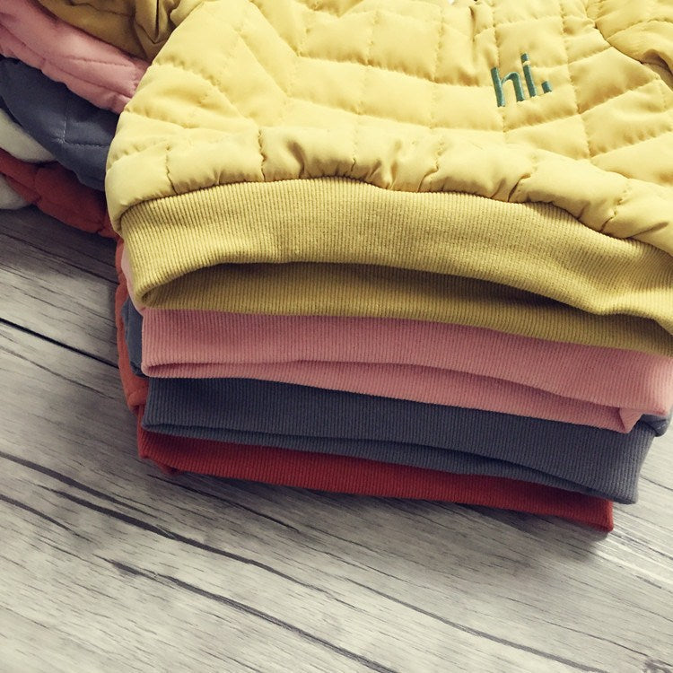 Kids' Quilted Cotton-Padded Jacket - view 2
