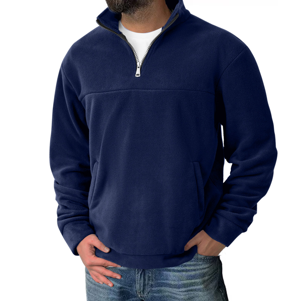 Men's Half-Zip Fleece Pullover - view 7