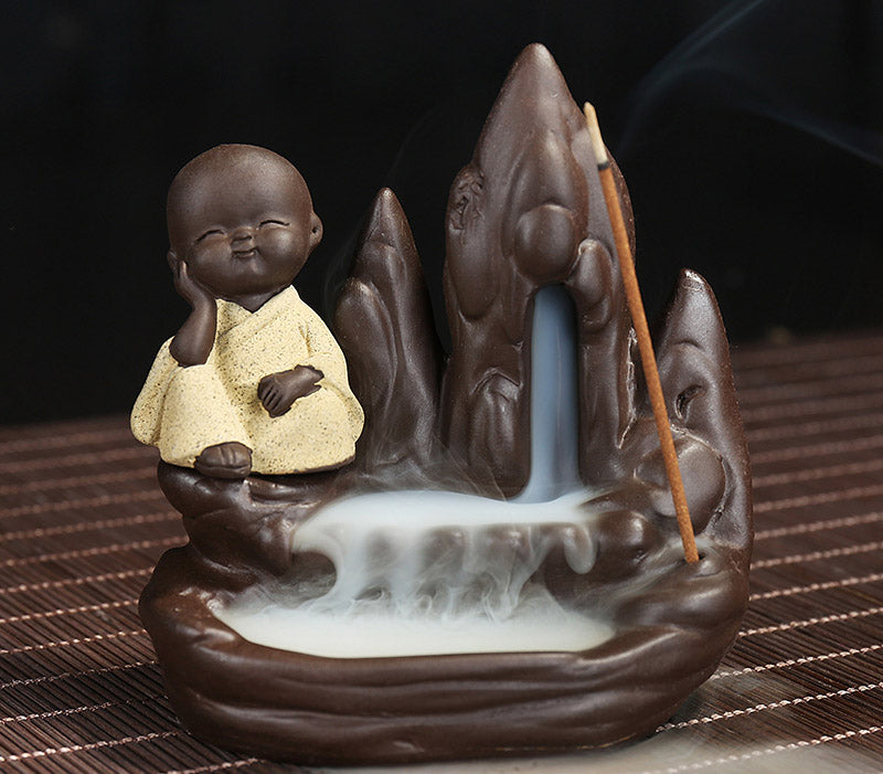 Ceramic Backflow Incense Burner view 3