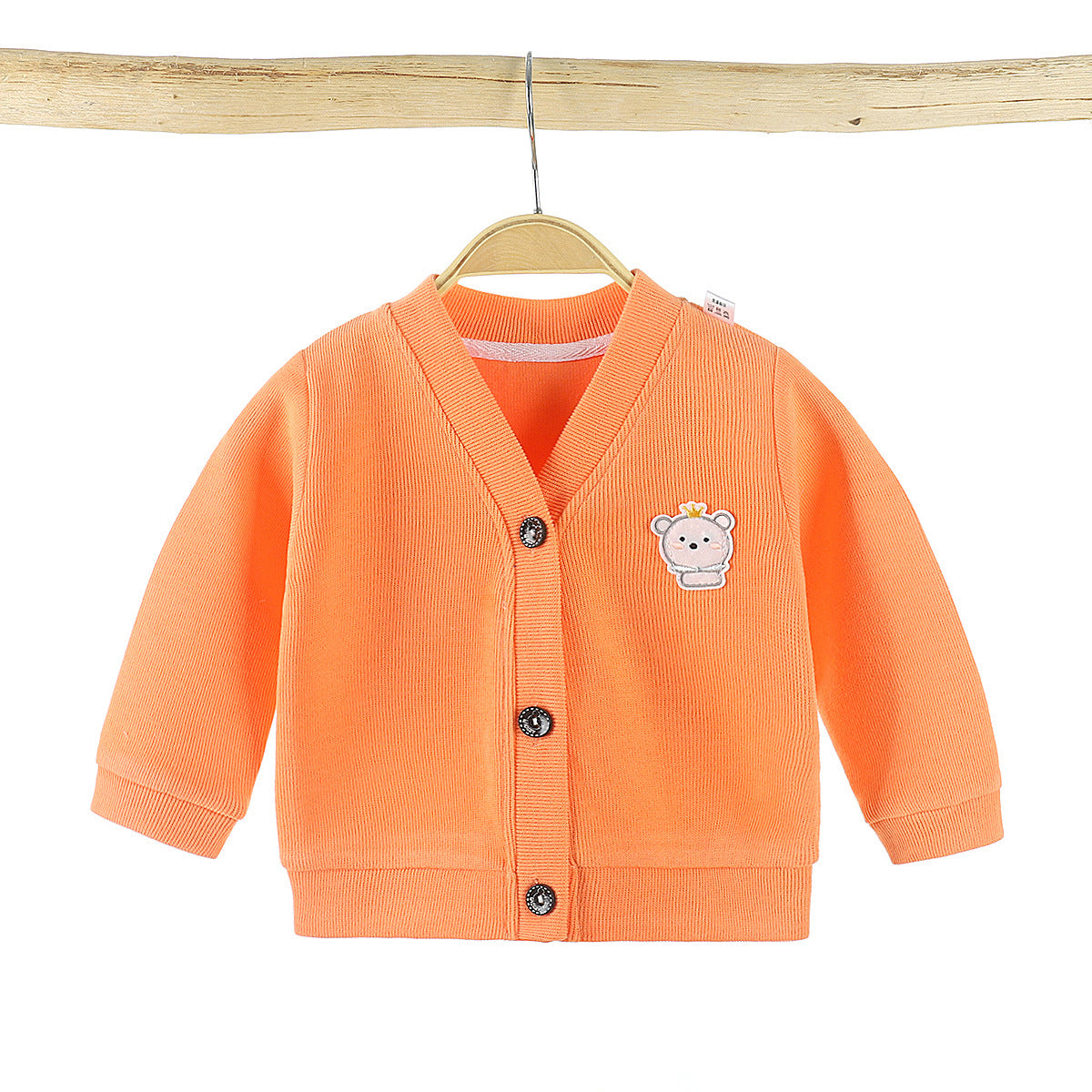 Baby Knit Button Cardigan – view 5