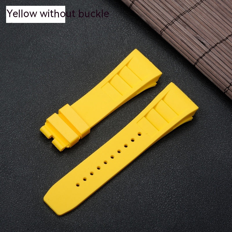 25 mm silicone replacement watch band – view 2
