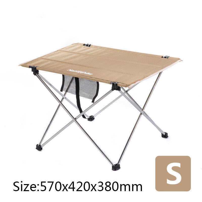 Portable folding table