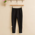 Girls' leggings with bow trim – view 5