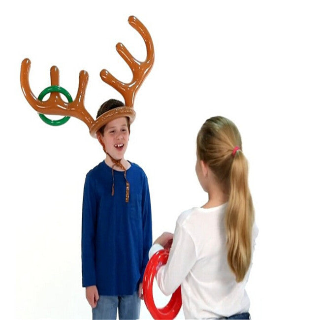 Inflatable Reindeer Antler Ring Toss 3