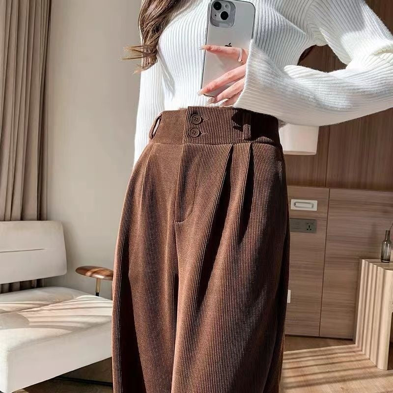 Fleece Wide-Leg Pants view 2