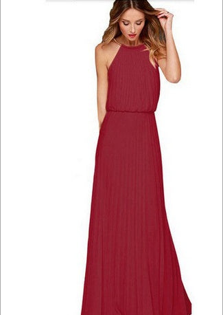 Chiffon Maxi Dress view 3