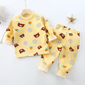 Kids' Fleece-Lined Thermal Pajama Set