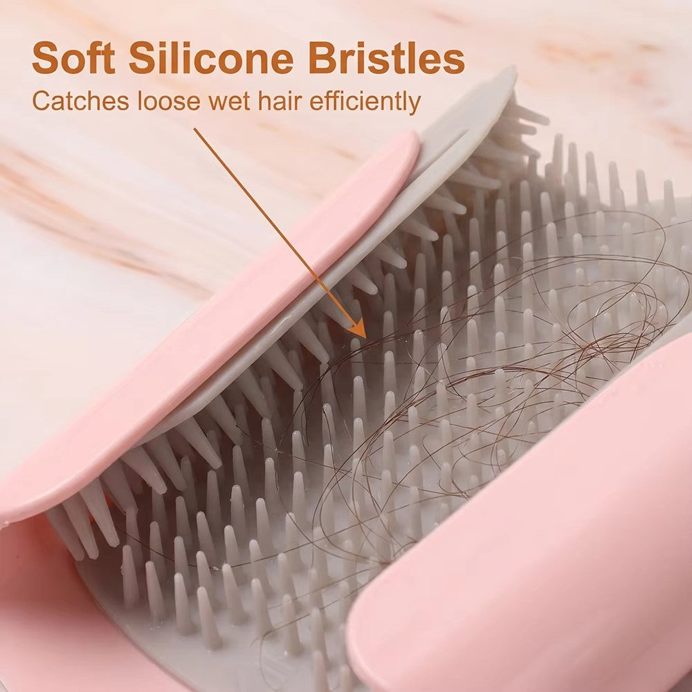 Shower Wall Hair Catcher detail