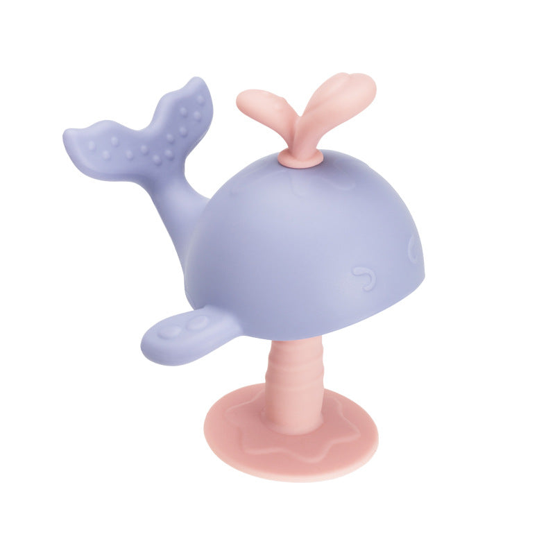 Whale Silicone Baby Teether 1