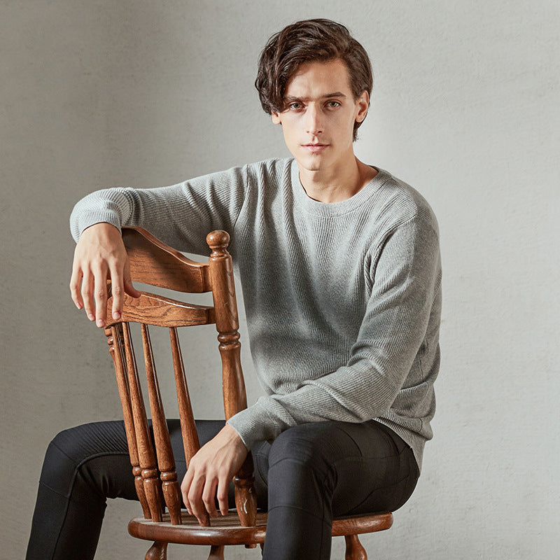Men's Knit Pullover Sweater – view 3