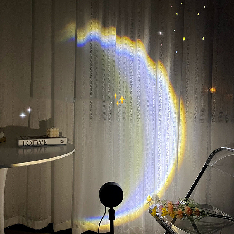 USB Moon Sunset Projection Lamp 3