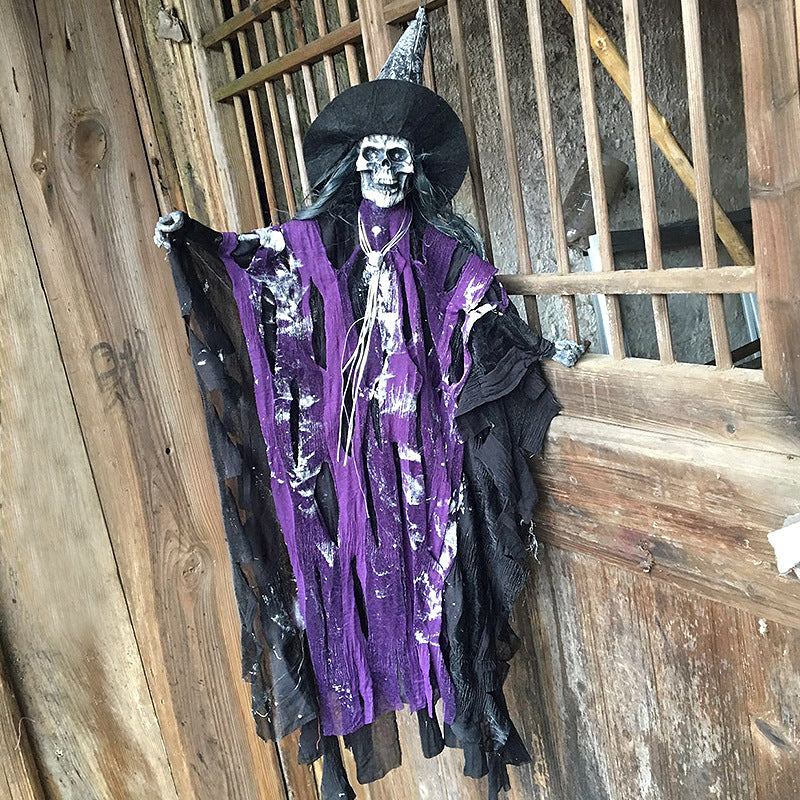 Hanging Witch Ghost Halloween Decoration – view 6