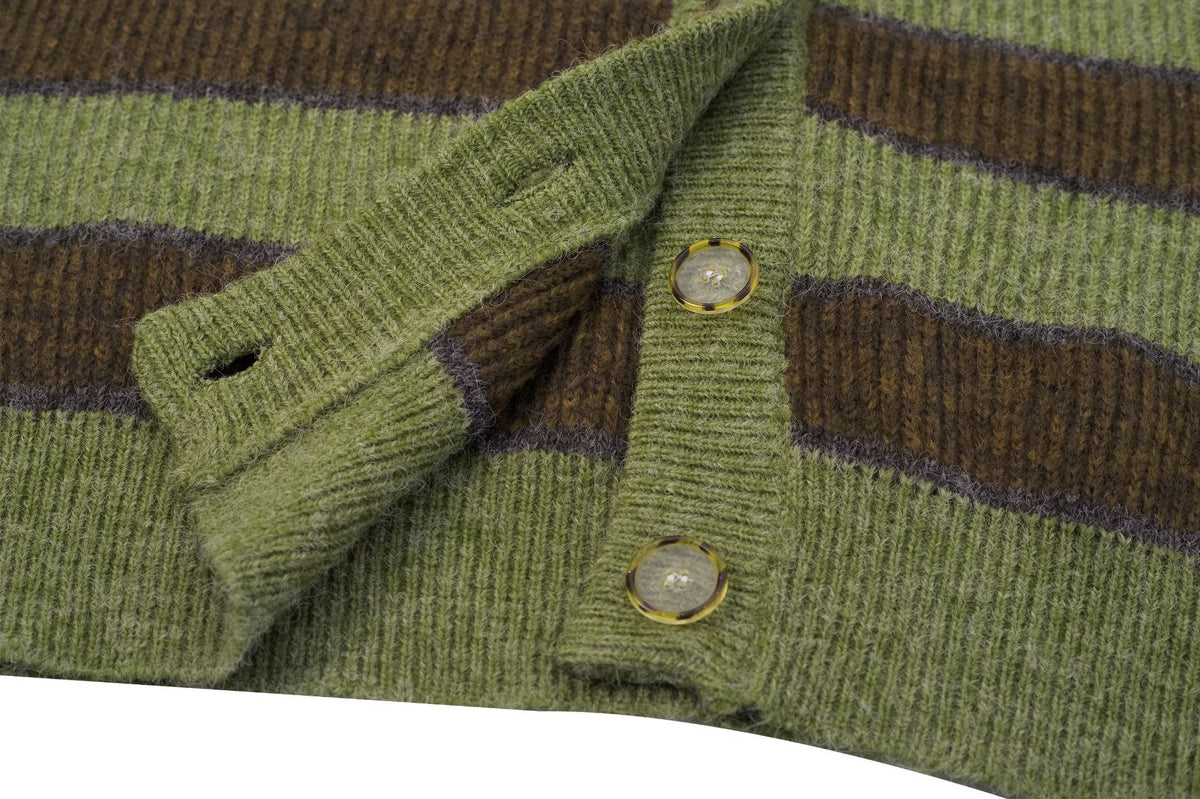 Women's Striped Knit Cardigan - view 3