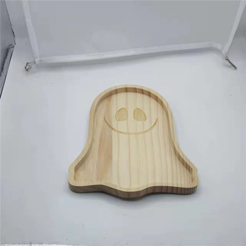 Wooden Halloween serving tray – view 2