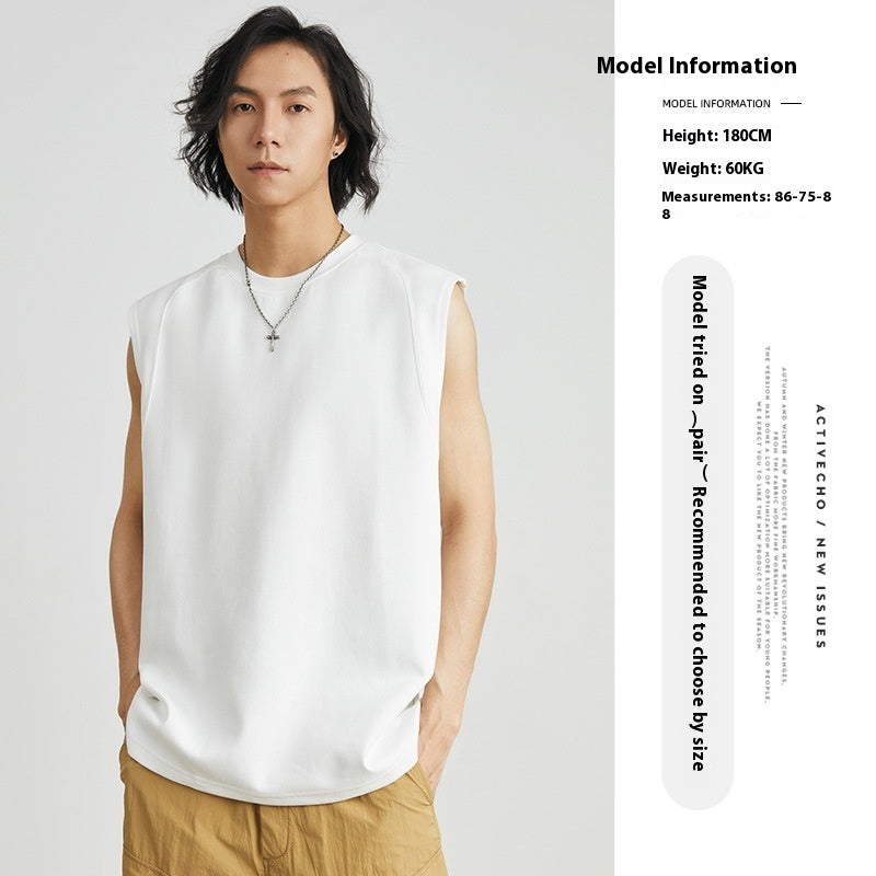 Cotton Fitness Tank view 3