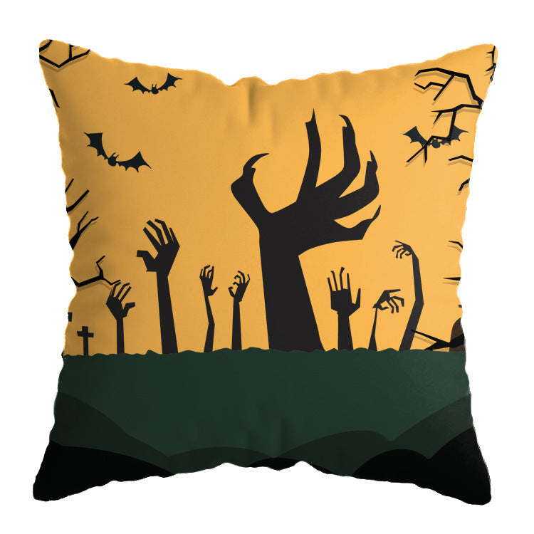Halloween Linen Pillow Cover – view 6