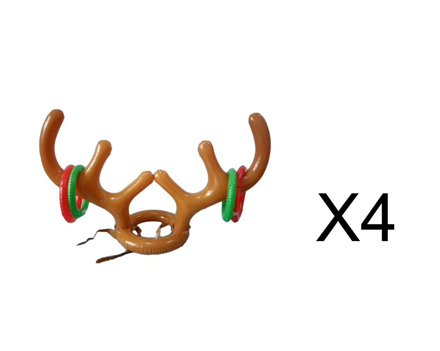 Inflatable Reindeer Antler Ring Toss 7