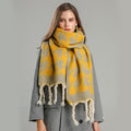 Women's soft pashmina shawl wrap solid color