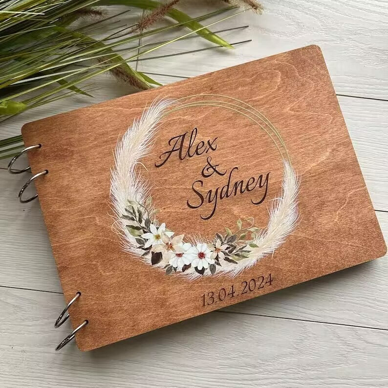 Wooden Photo Album detail