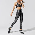 Women's Quick-Dry Sports Bra and Leggings Set