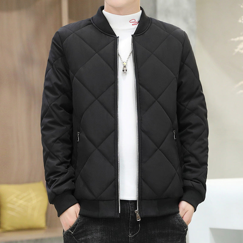Men's Lightweight Quilted Bomber Jacket