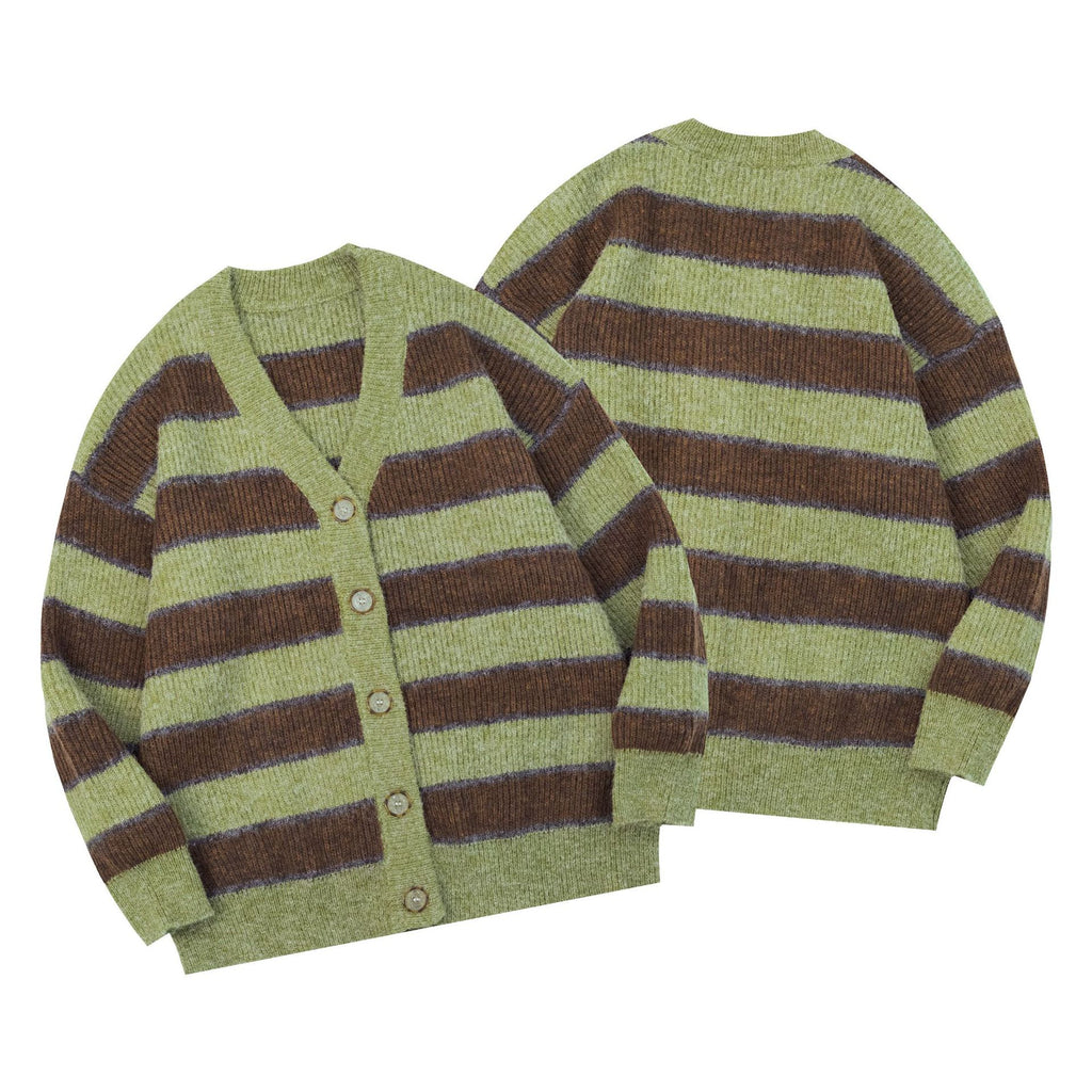 Women's Striped Knit Cardigan - view 2
