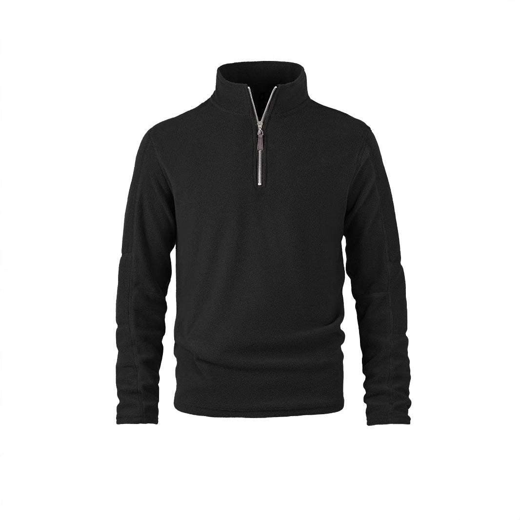 Men's Polar Fleece Quarter-Zip Pullover