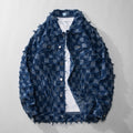 Men's Distressed Denim Jacket - view 7