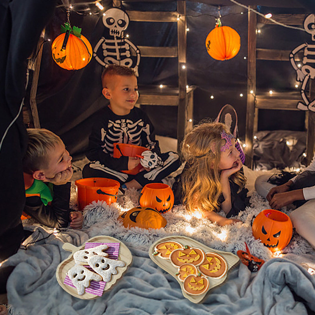 Wooden Halloween serving tray – view 7