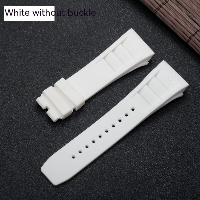 25 mm silicone replacement watch band – view 4