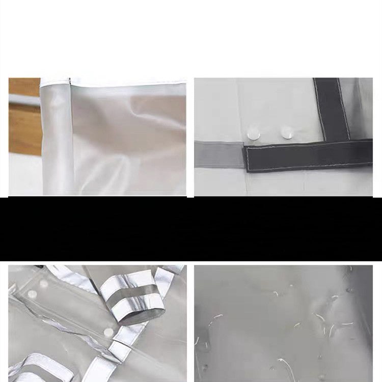 Clear Reflective Waterproof Dog Raincoat - view 2