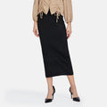 Women's Ribbed Knit Pencil Midi Skirt - view 7