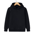 Kids' solid colour pullover hoodie – view 3