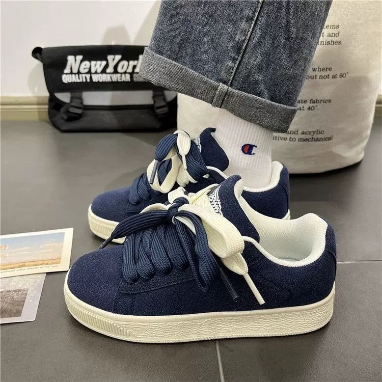Men Vintage Chunky Sole Sneakers