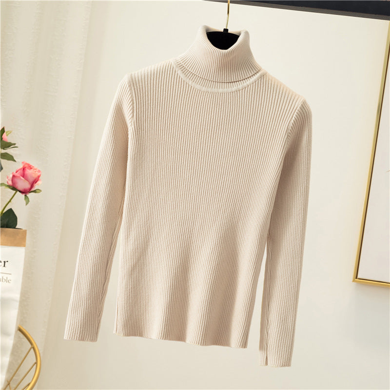 Women's Ribbed Turtleneck Sweater – view 1