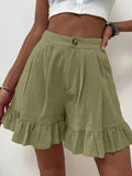 High-Waist Relaxed Shorts