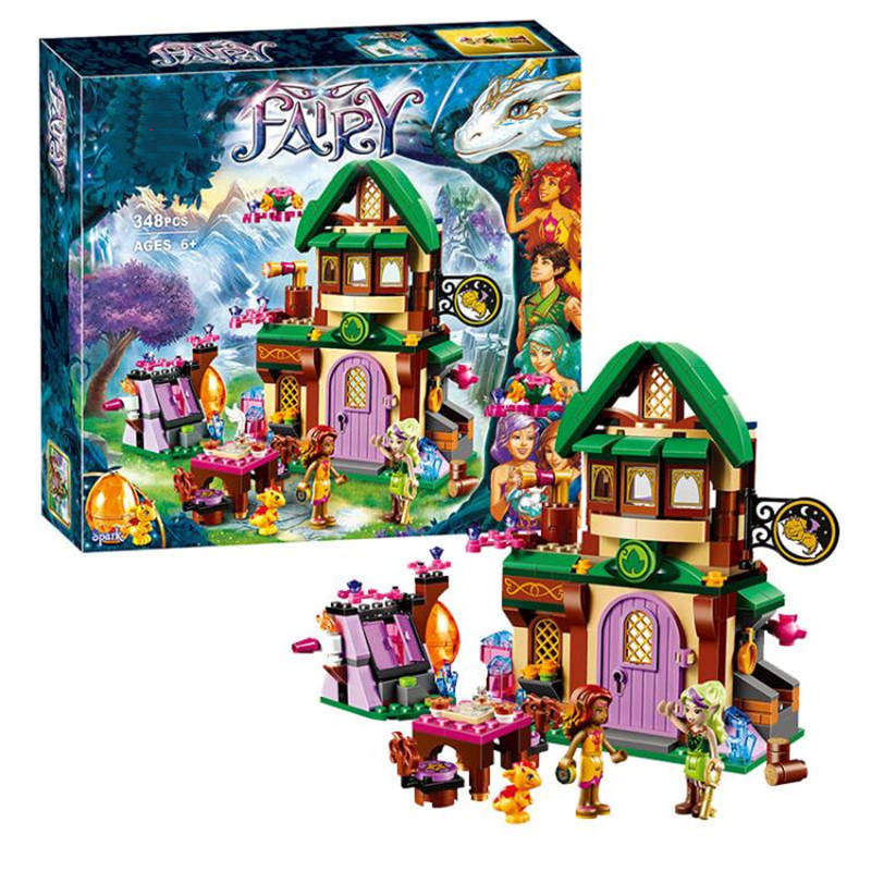 Puzzle assembling building blocks toy set – view 1