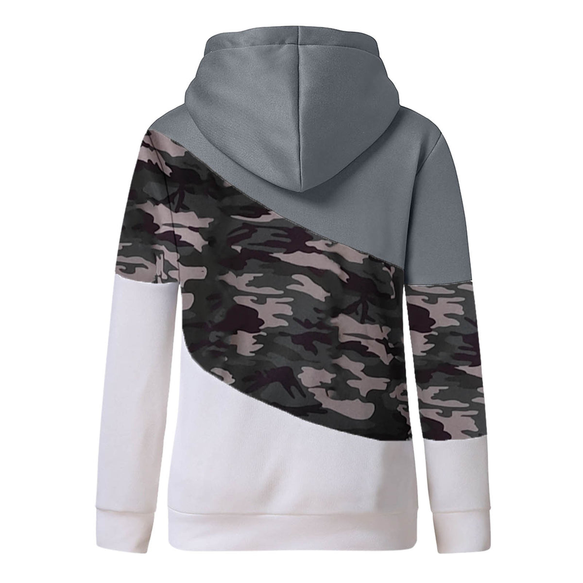 Women's Camo Colour Block Hoodie – view 3