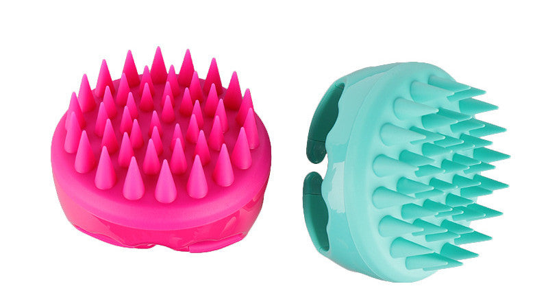 Silicone scalp shampoo brush colour lineup
