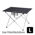 Portable folding table