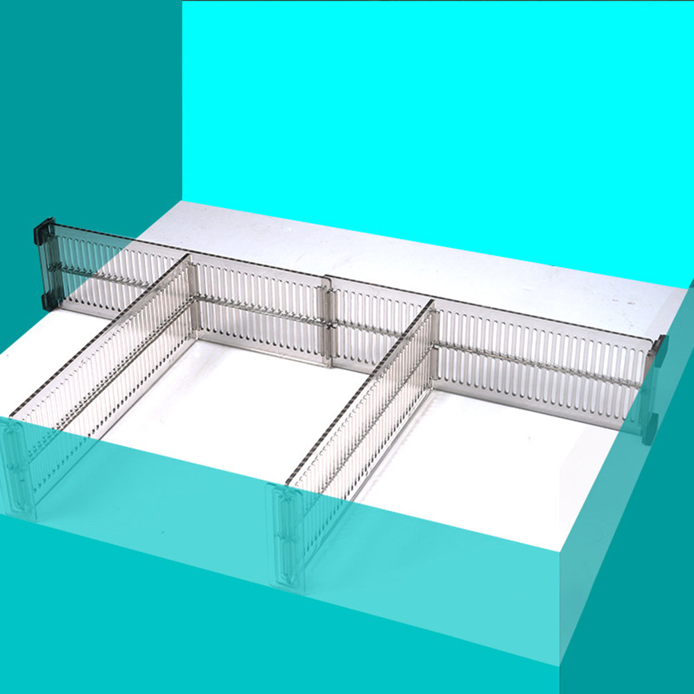 Black plastic drawer divider strip – view 3