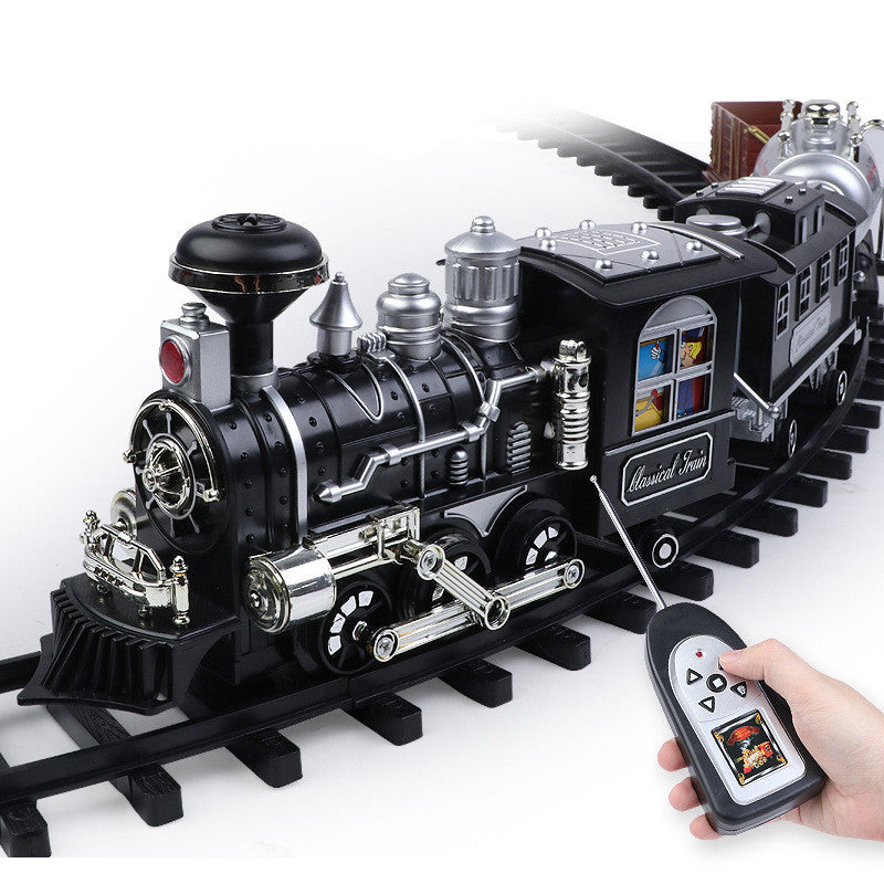 Kids electric train set